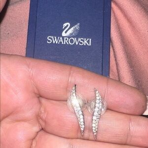 Swarovski Signature “S” earrings